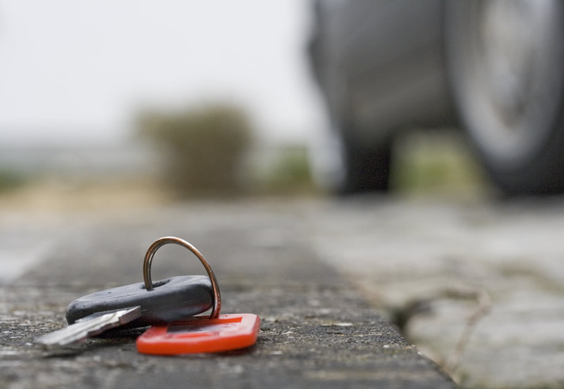 Lost Car Key in the street